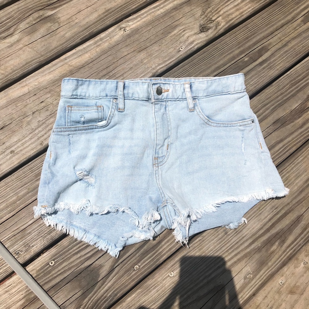 jean h&m shorts